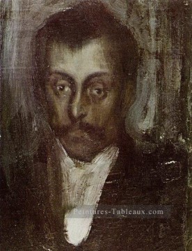 Portrait d Man 1895 Pablo Picasso Peinture à l'huile